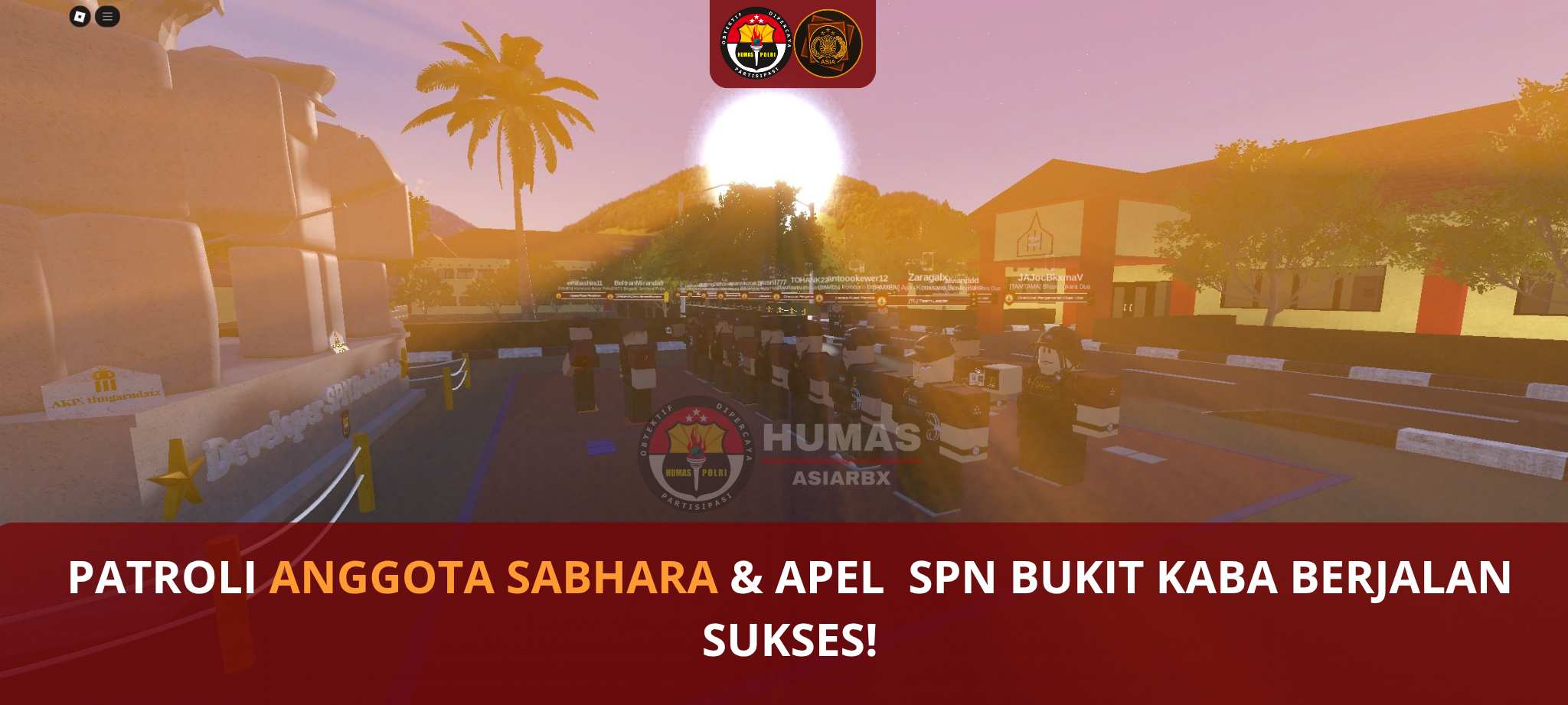 PATROLI & APEL SPN BUKIT KABA BERJALAN SUKSES!