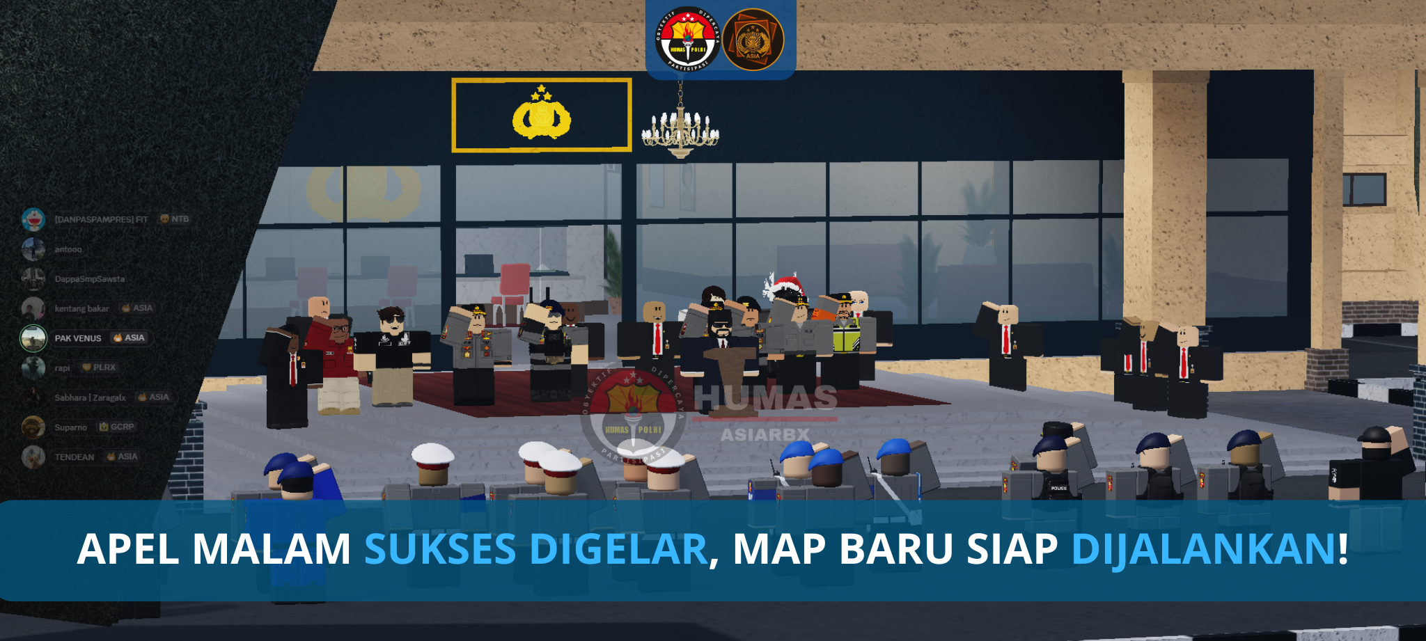 Apel Malam Sukses Digelar, Map Baru Siap Dijalankan!