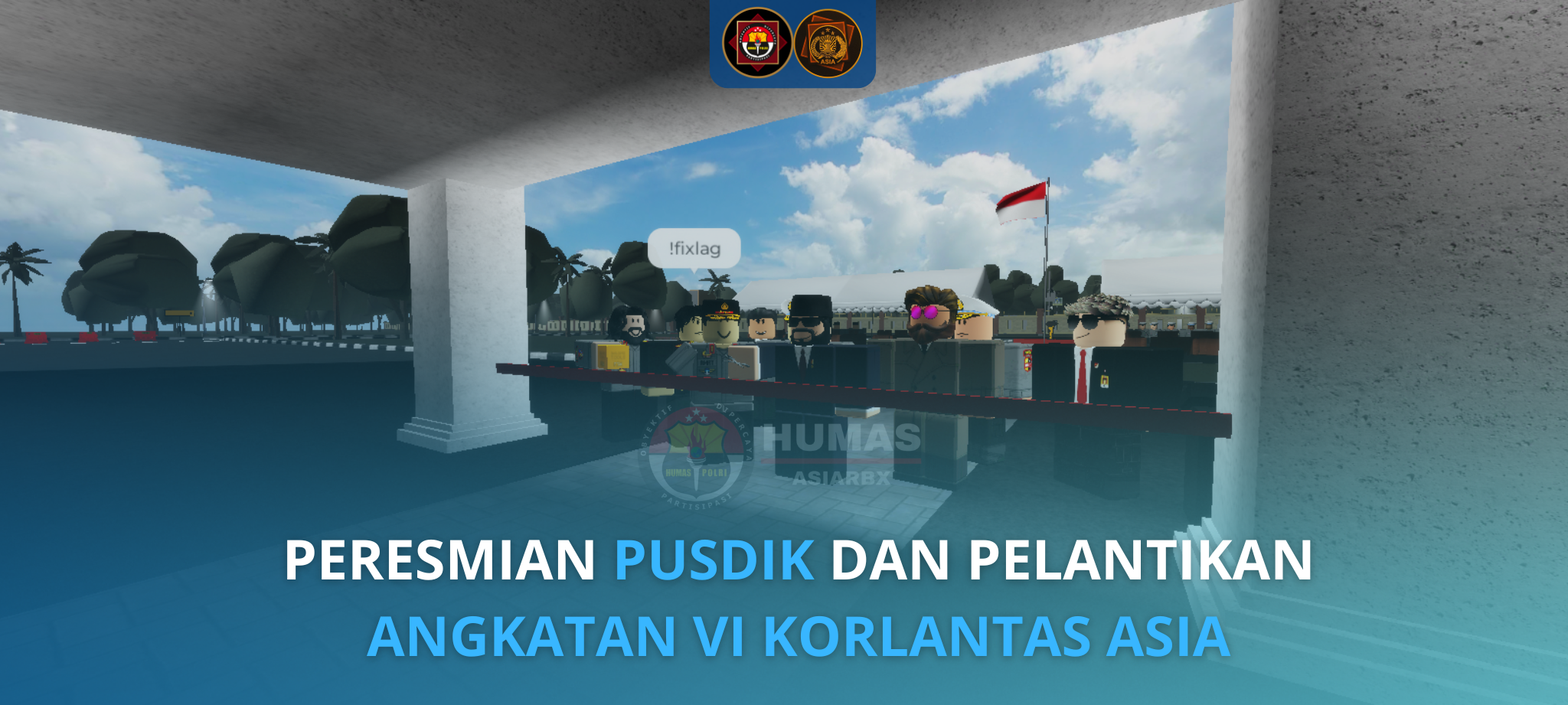 PERESMIAN PUSDIK DAN PELANTIKAN ANGKATAN VI KORLANTAS POLRI